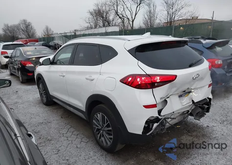 2021 Hyundai Tucson Sel z USA, uszkodzony, nr VIN KM8J3CAL4MU351994